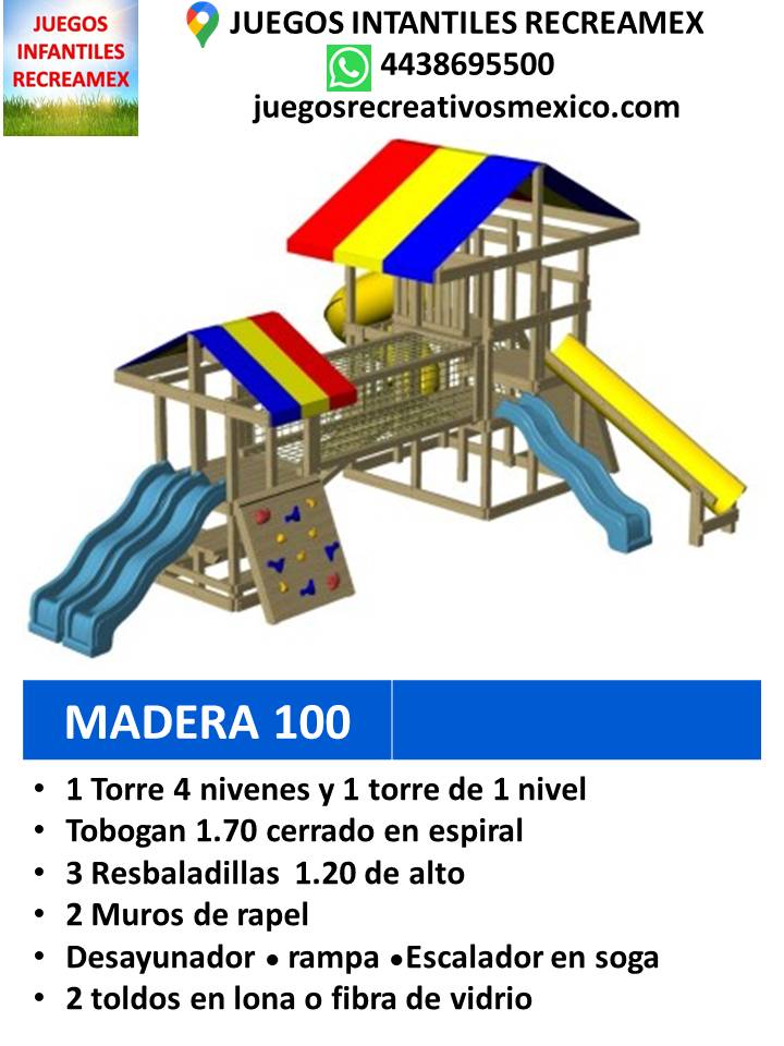 modulo de madera 100